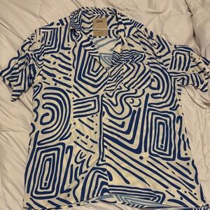 OAS linen button up casual shirt